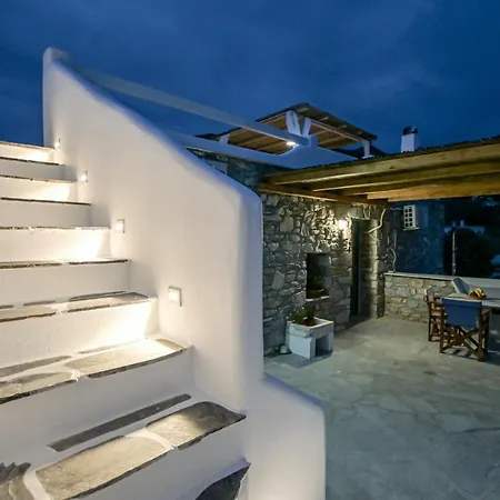 Naxos Pantheon House Panoramic View *