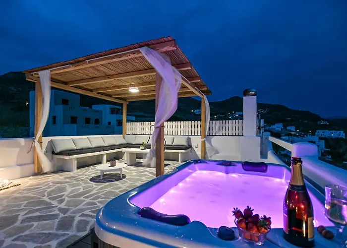 Naxos Pantheon House Panoramic View