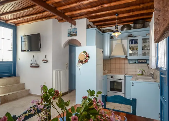 Naxos Pantheon House Panoramic View * Agkidia