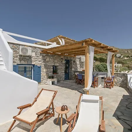Naxos Pantheon House Panoramic View 公寓 Agkidia