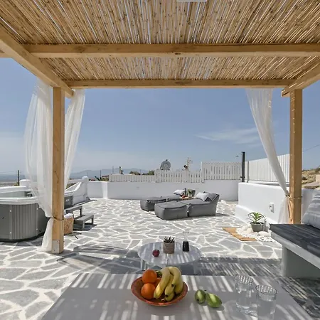 アパート Naxos Pantheon House Panoramic View