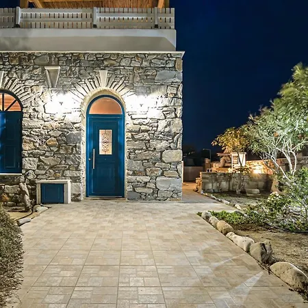 Daire Naxos Pantheon House Panoramic View Agkidia