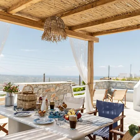 Apartment Naxos Pantheon House Panoramic View Agkidia