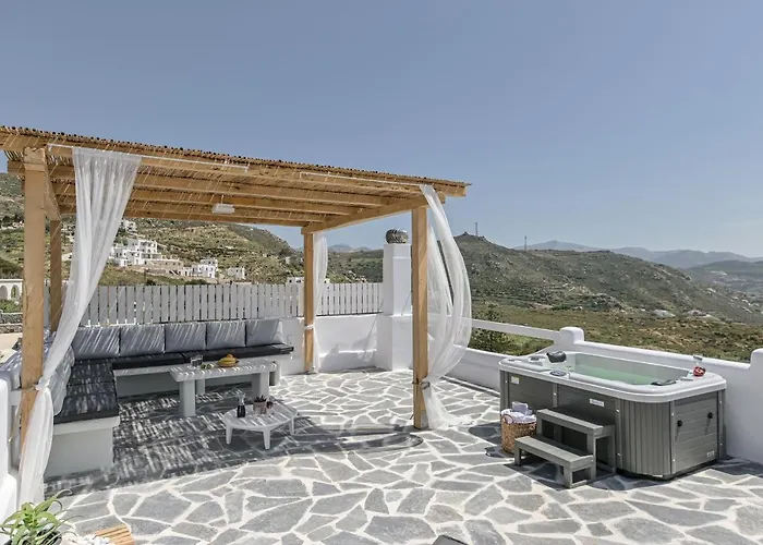 Apartment Naxos Pantheon House Panoramic View *