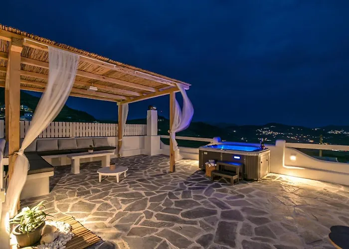 Naxos Pantheon House Panoramic View Apartment *