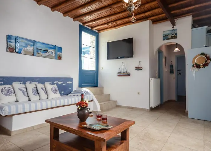 Naxos Pantheon House Panoramic View * Agkidia