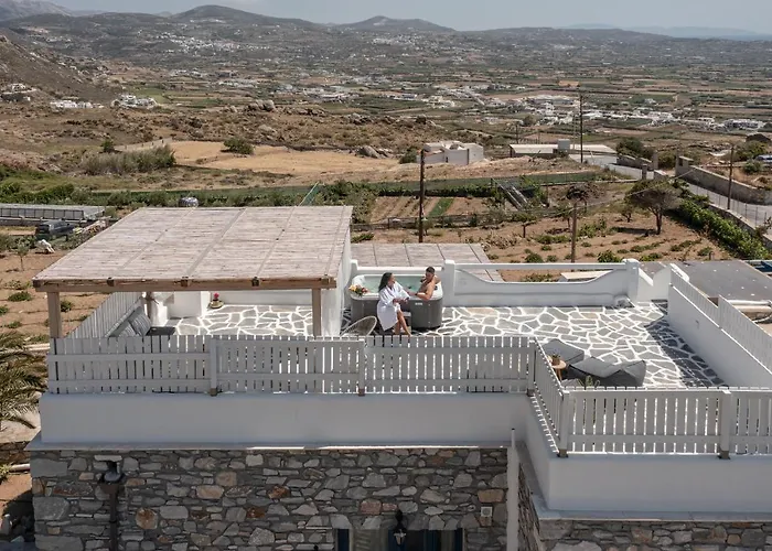 Naxos Pantheon House Panoramic View Agkidia